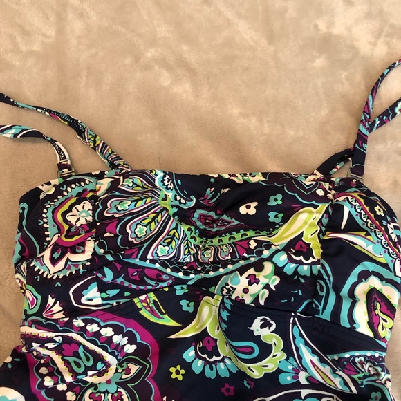 Lands end paisley tankini - Picture 2 of 7